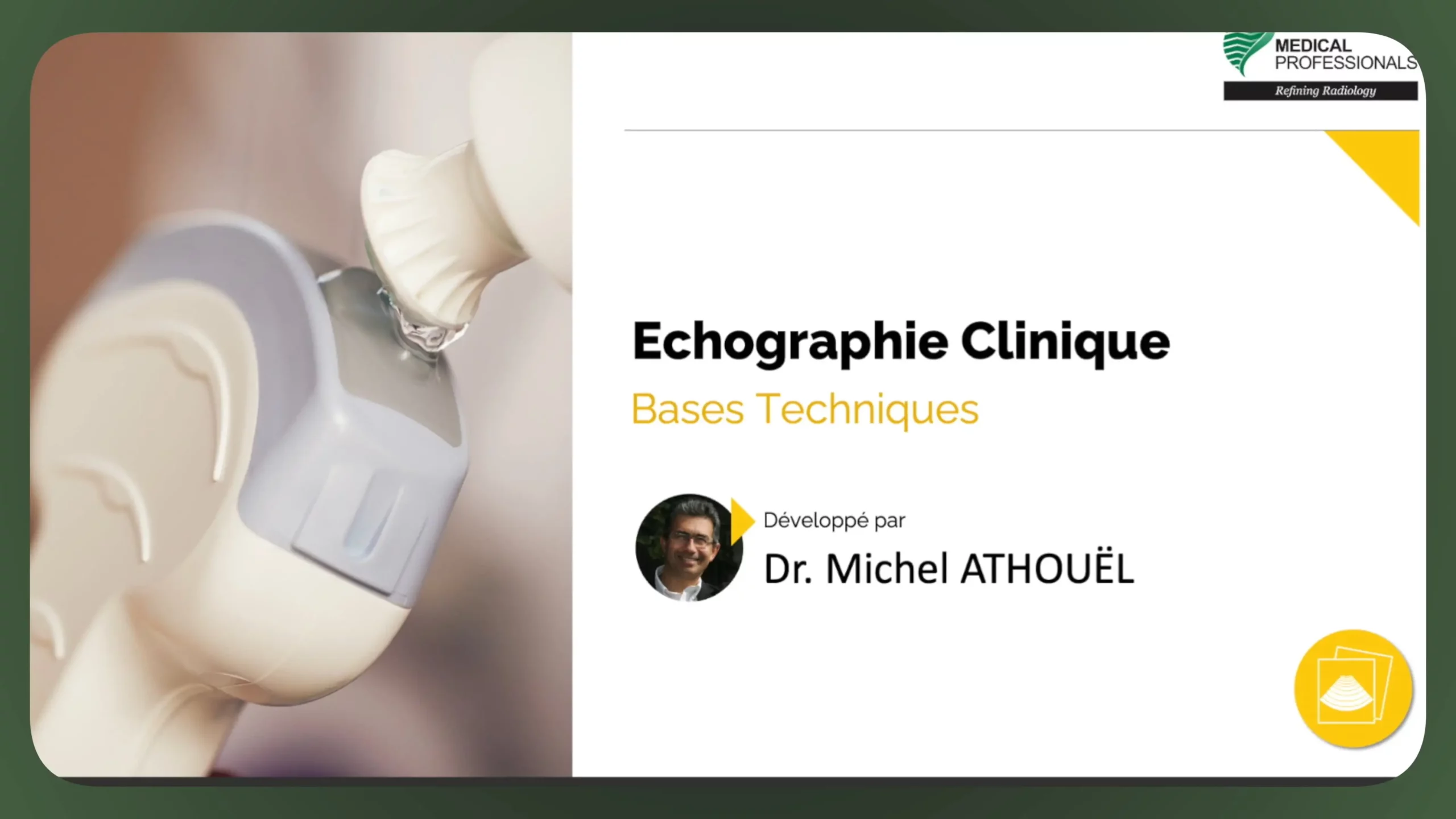 Échographies Cliniques des Urgences par le Dr ATHOUËL