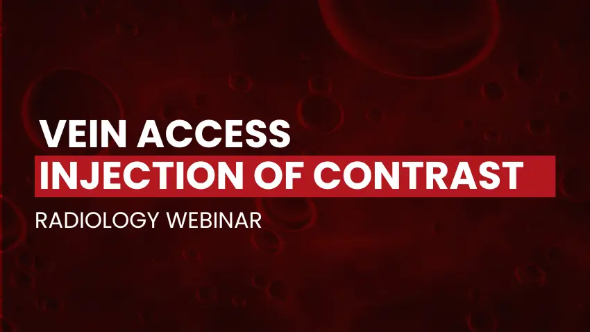 Vein Access Injection Webinar Replay