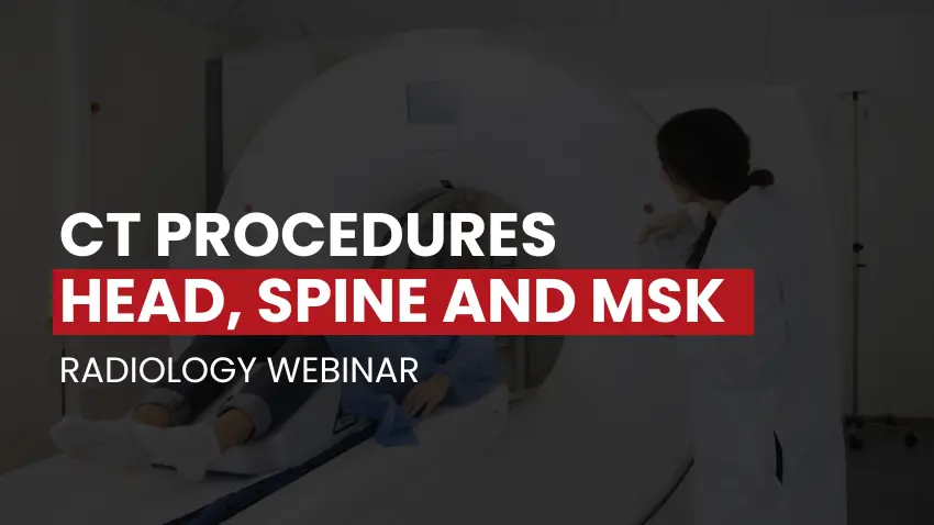 Head, Spine and Musculoskeletal Webinar Replay