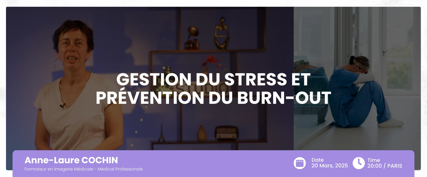 Gestion du stress et prévention du burn-out Webinaire