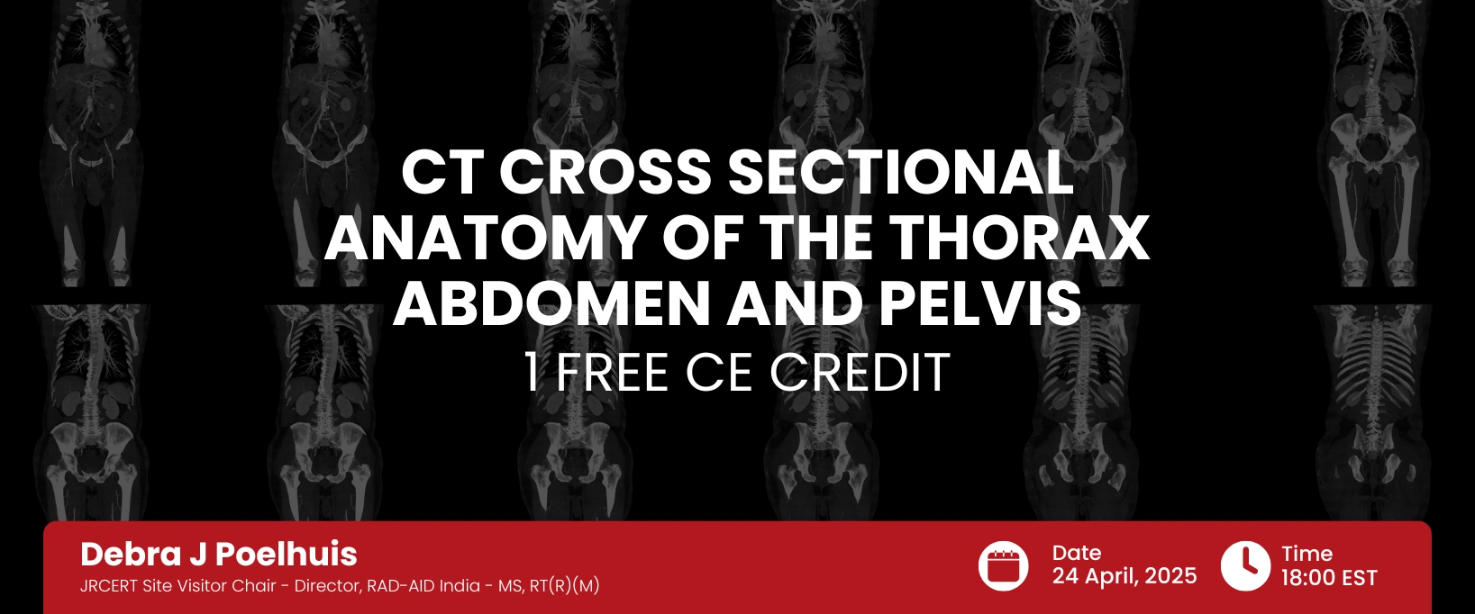 CT Cross Sectional Anatomy Webinar