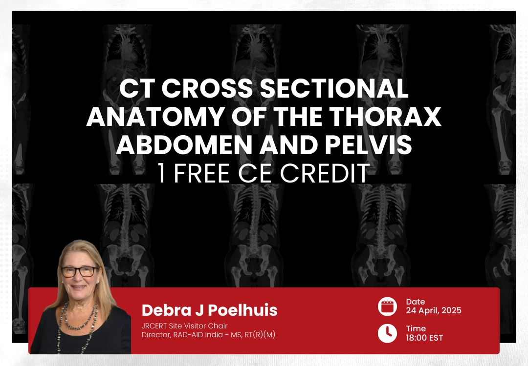 CT Cross Sectional Anatomy Webinar